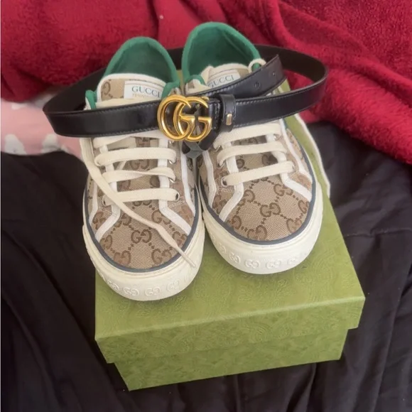 Gucci | Shoes | Gucci Shoes And Belt | Poshmark display picture 3